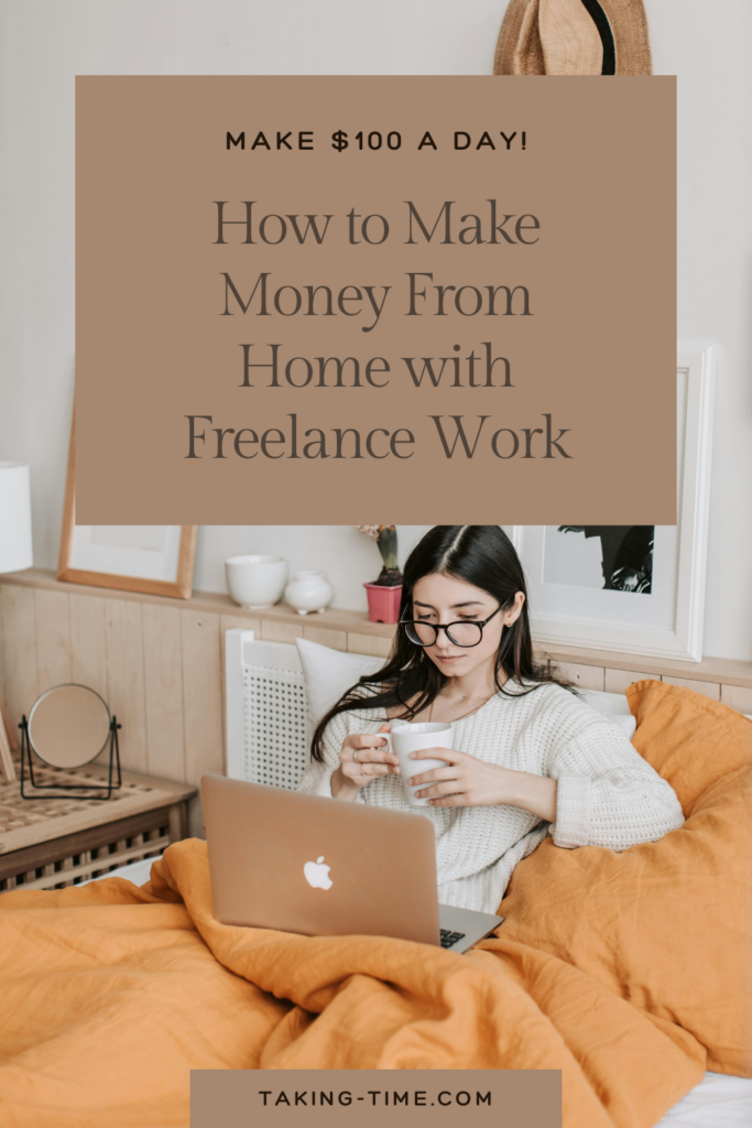 How to Make Money online from home for free with freelance work. A beginner's guide to getting started on Fiverr.