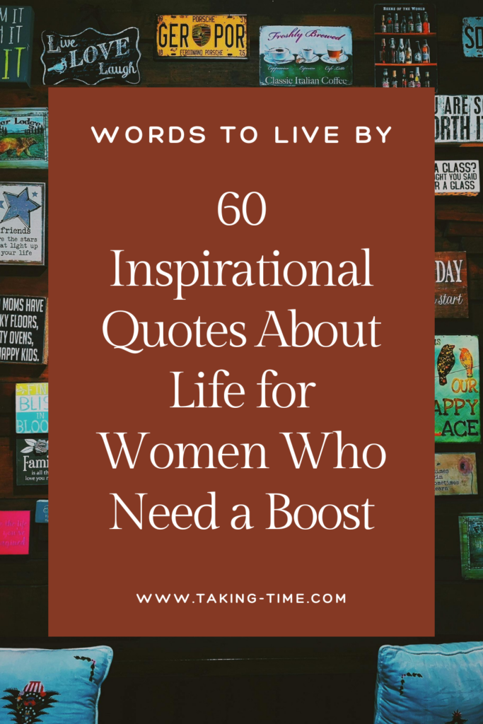 A collection of 50 powerful and inspirational quotes about life, offering motivation and positivity for women and moms. These words to live by encourage self-care, family time, and finding happiness in everyday moments. Perfect for a quick pick-me-up or daily inspiration.