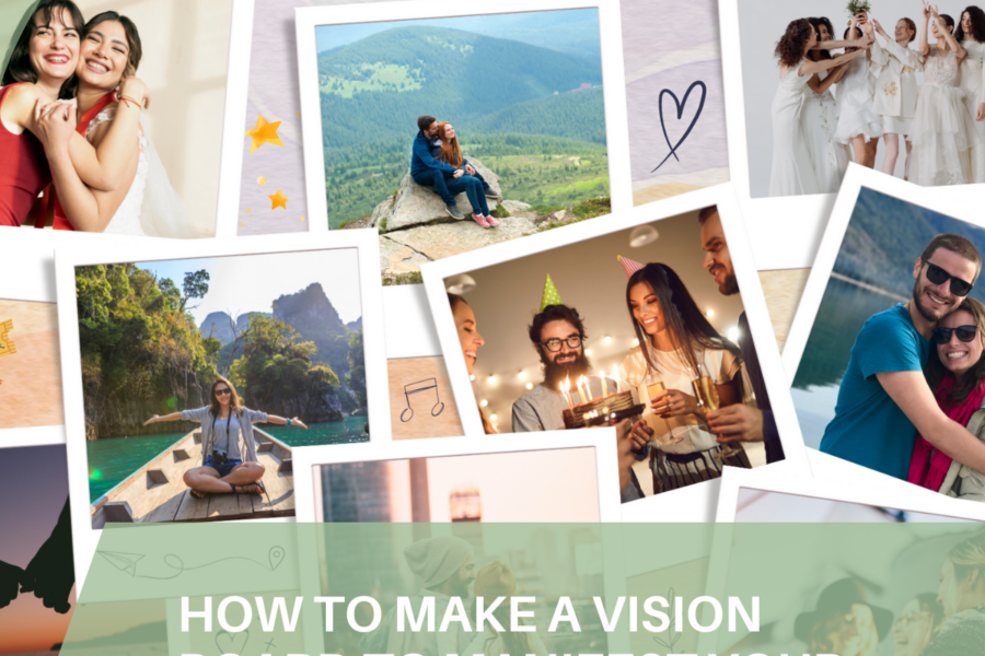 A vision board is a tool for manifesting dreams and goals by visualizing them in a tangible format. This guide covers vision board ideas, the psychology behind them, and how to create an aesthetic vision board. It includes tips on preparation through meditation and journaling, choosing a medium, selecting categories like health and career, and designing a personalized board. Success tips include making the board visible and creating an actionable plan.