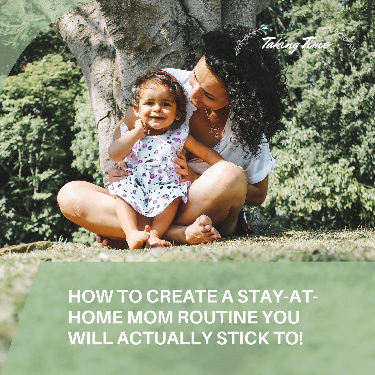 A blog post titled "Realistic Stay-at-Home Mom Routine with a Toddler" outlines a structured daily and weekly routine to help stay-at-home moms manage their time, reduce mental load, and incorporate self-care, fitness, and activities with their kids. The post emphasizes the importance of realistic planning, including outings and involving toddlers in household tasks, and provides detailed schedules for managing household chores, personal time, and family activities.