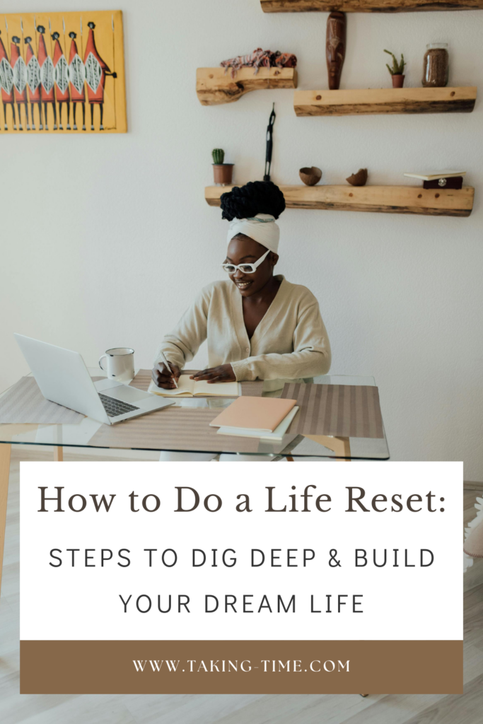 Guide on how to reset your life for a fresh start, covering goal setting, life reset tips, and steps like assessing current routines, finding root causes, solution brainstorming, and tracking progress. Perfect for creating a life you love.