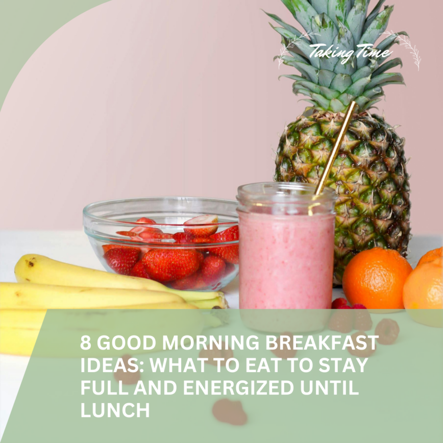 8 quick and filling breakfast ideas to stay energized, featuring healthy options with eggs, yogurt bowls, smoothies, and more for easy, tasty breakfasts.