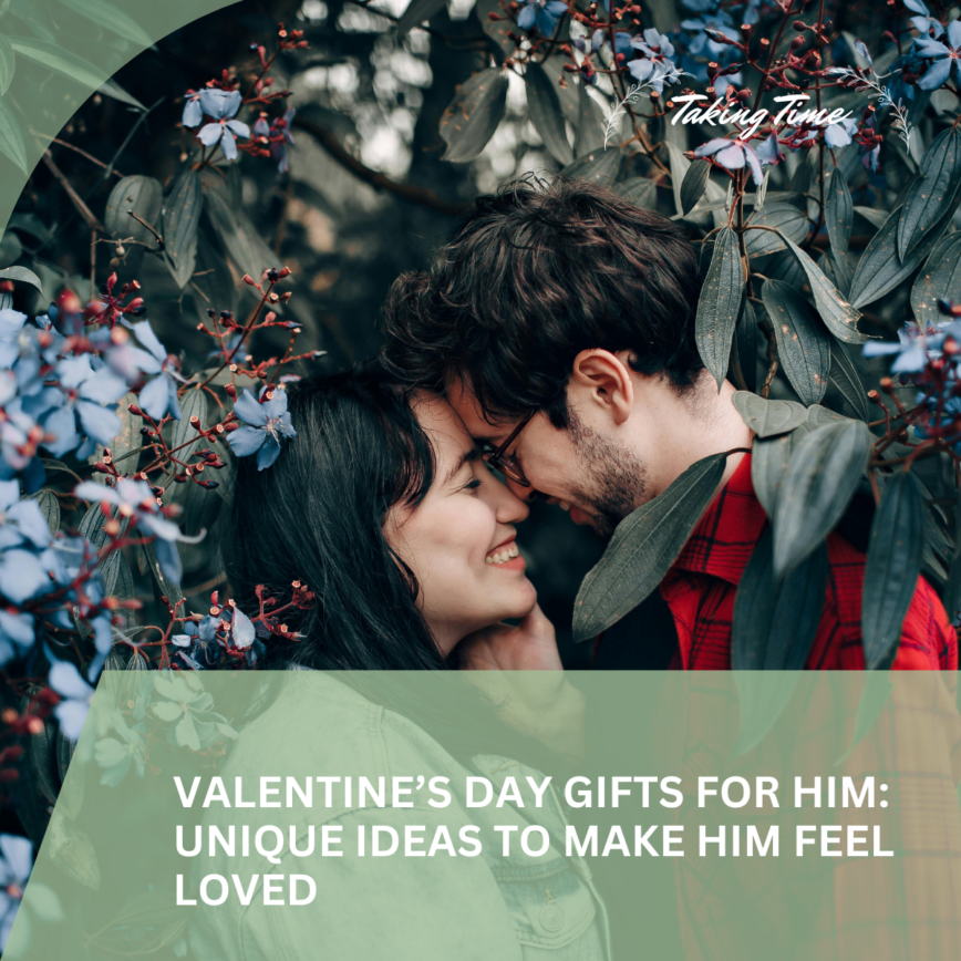 Valentine's Day gift ideas for him, featuring unique and thoughtful options like food gifts, acts of service, romantic surprises, experience gifts, and sentimental gestures. Perfect for showing your husband how much you love and appreciate him.