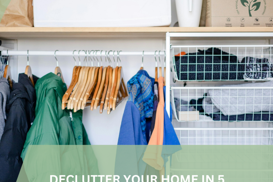 Learn how to declutter your home step-by-step with the 5S method. Simplify your space, boost home organization, and create a stress-free haven!