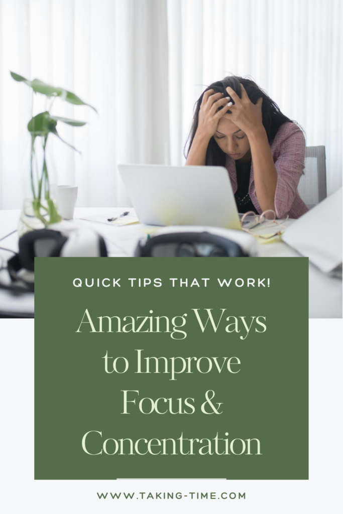 If you’re constantly asking, “Why can’t I concentrate?” you’re not alone! Try these simple yet powerful techniques to improve focus at work, while studying, or anytime distractions take over.